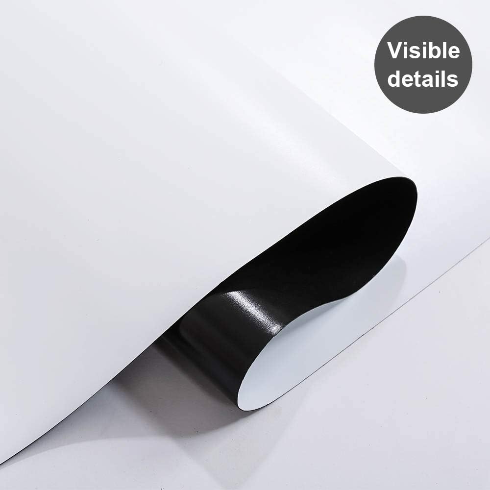 Magnetic Whiteboard Contact Paper for Wall 72 x 48 inches, Magnetic Dry Erase White Board Sticker with Non-Adhesive Backing for Office Home School