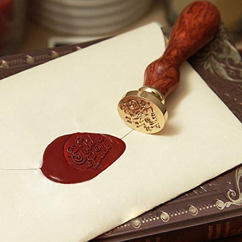 Vintage Alphabet Initial K Wax Seal Sealing Stamp Sealing Wax Sticks Spoon Wood Box Set Classical Old-fashioned Antique Alphabet Invitation Package Seal Wax Stamp Box Kit