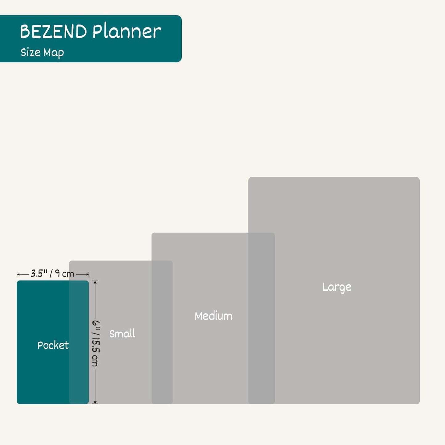 BEZEND Pocket Planner 2025-2026 Weekly with 2 Columns, 18-Month Academic Calendar (Jul 25-Dec 26), Life Work App., Storage Pocket, Pen Holder, PU Leather Softcover 3.5" x 6" Spiral - Lilac
