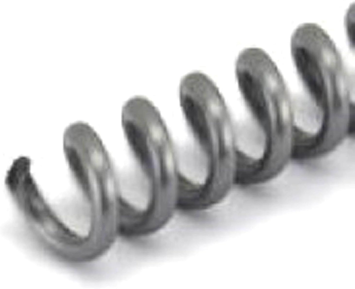 TruBind 6mm (1/4 in.) Spiral Binding Coils for Reports, Presentations and Proposals | 4:1 Pitch | 12 in. Length | Silver | 30 Sheets Binding Capacity | 100 Pack