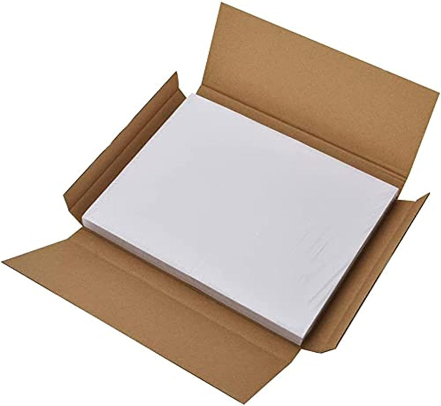 Round Corner Half Sheet Shipping Labels for Laser and Inkjet Printers,8.5" x 5.5" Printable White Label Self Adhesive Mailing Label(1000 Sheets, 2000 Labels)