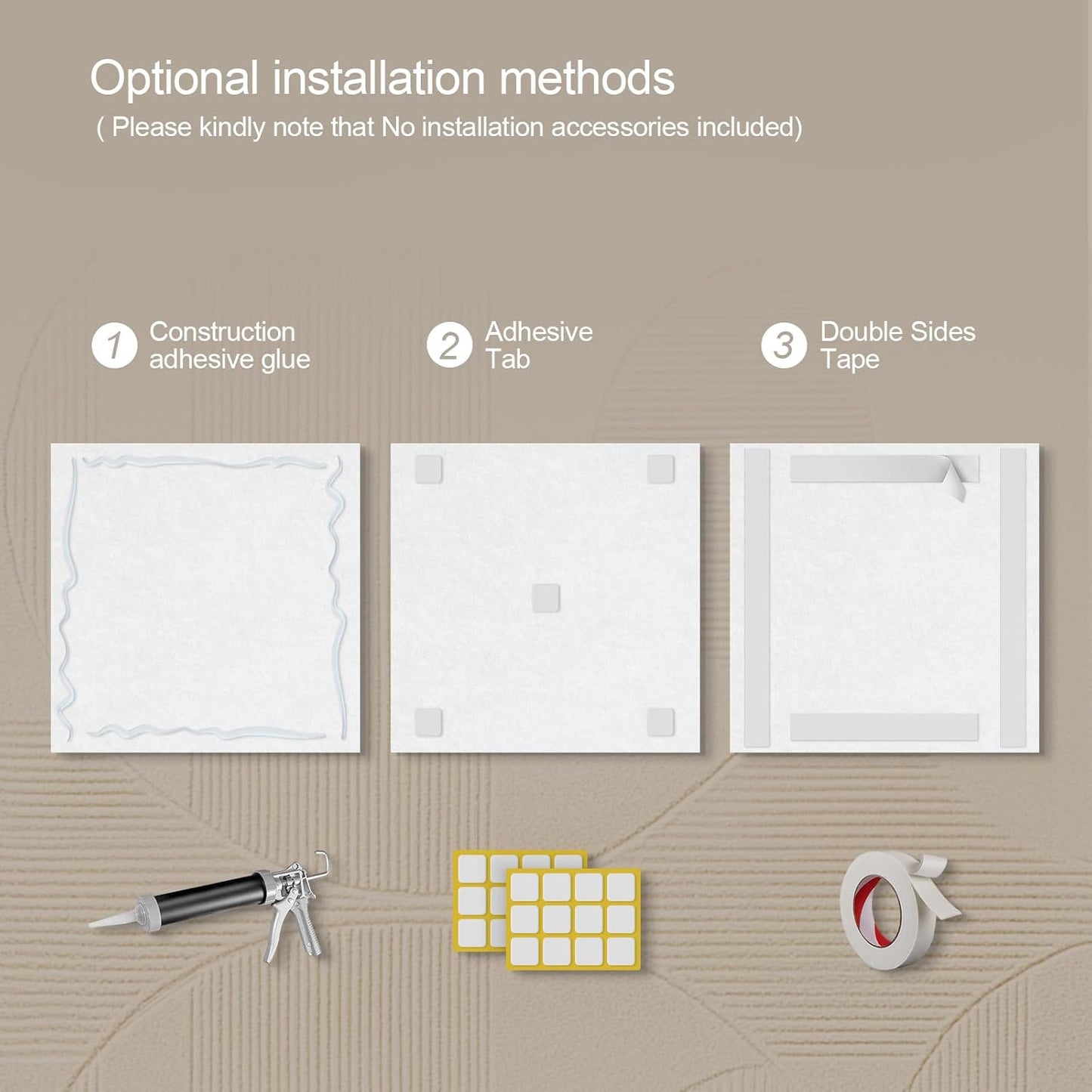 UMIACOUSTICS 8 Pcs 0.7Inch Thick Art Acoustic Panels, Total 47.2” x 23.6” Decorative Sound Absorbing Wall Panels for Home, Office, Hotel, Old-Traces Snowy-Peaks