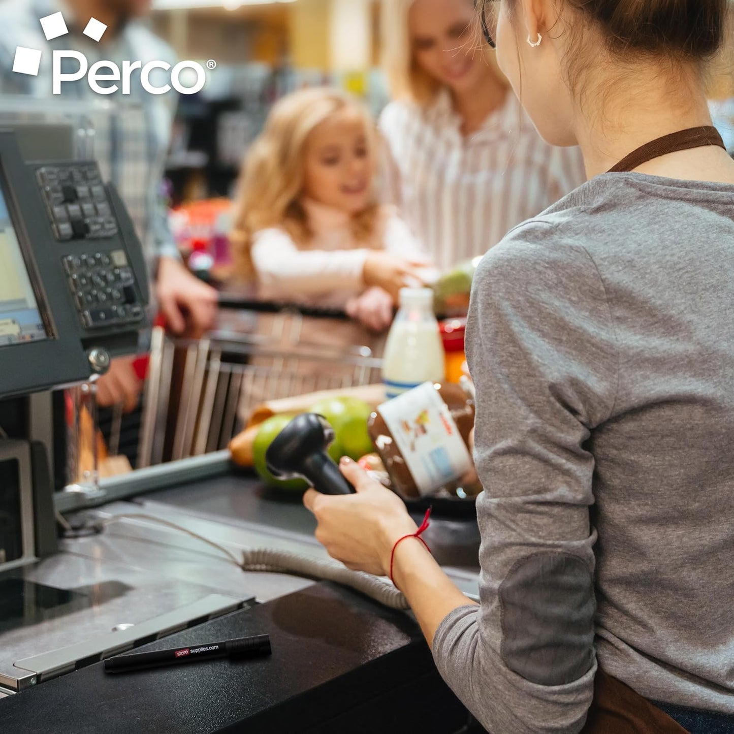 Perco Counterfeit Money Detector Pen (20 Pack) - Easy to Use and Reliable Universal Currency Fake Bill Checker for Personal & Commercial Use - Ensures Authenticity & Prevents Fraud
