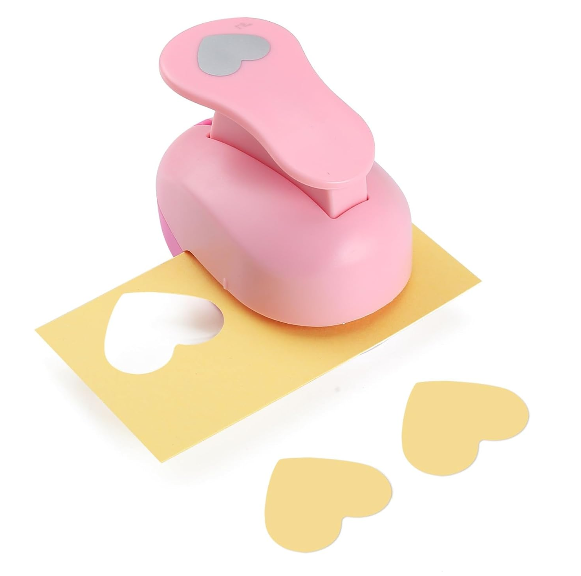 LOONENG 1.5 Inch Heart Paper Punch Review for Scrapbooking and DIY Crafts