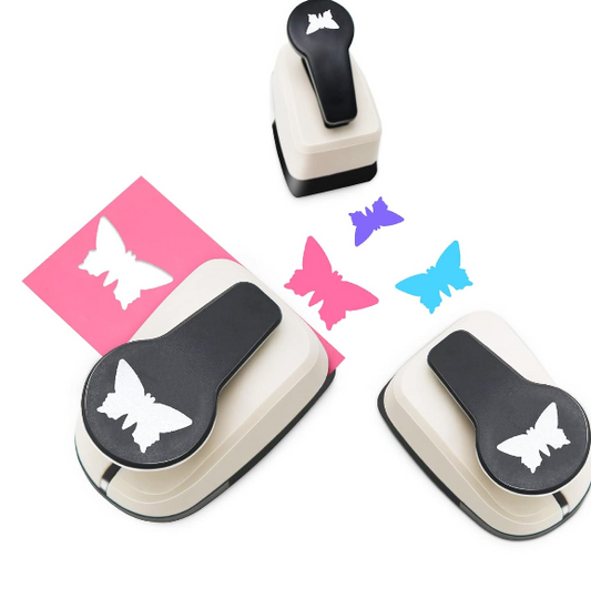 HKKYO Butterfly Punch Set Review: 3 Sizes Paper Hole Punch for Scrapbooking and Crafts