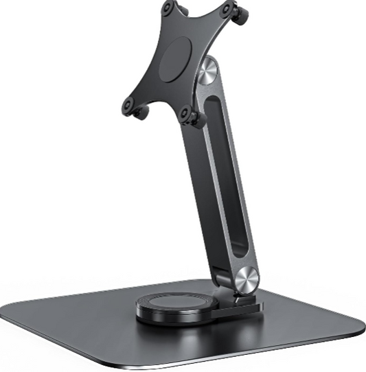 13–17.3" Monitor Stand with 360° Swivel Base – Adjustable VESA Mount for Portable Displays