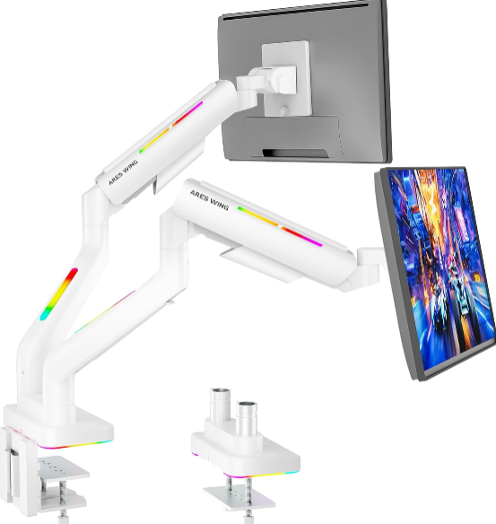 ARES WING Dual Monitor Mount Review: Heavy Duty Adjustable Desk Mount for 17–35 Inch Ultrawide Screens