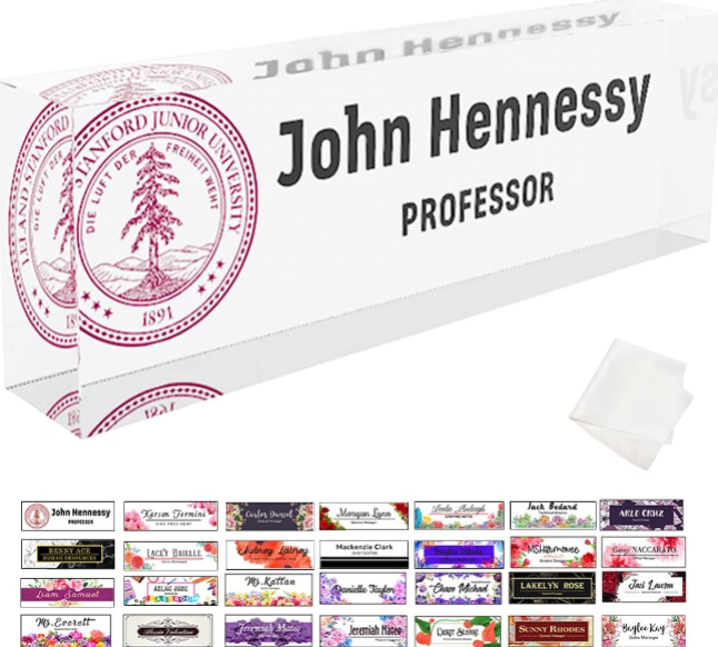 Personalized Desk Name Plate Review: Custom Acrylic Office Decor and Gift