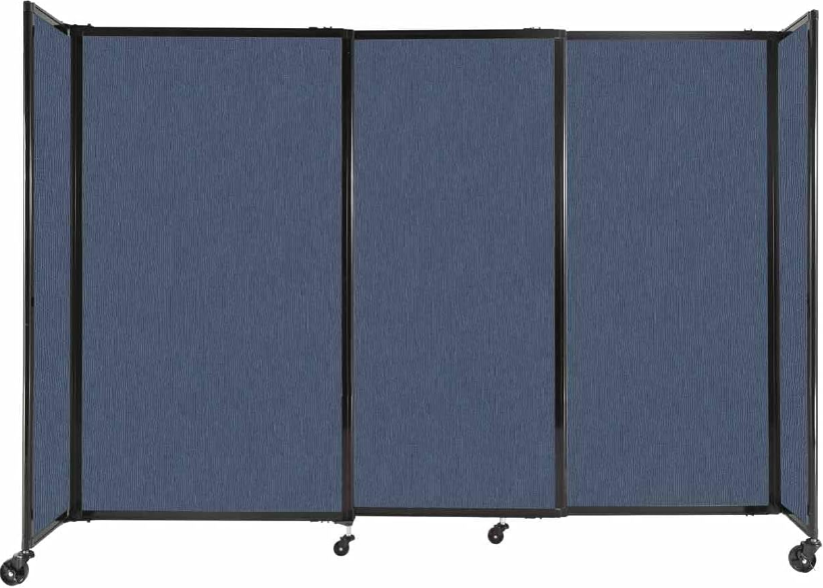 Versare StraightWall Sliding Portable Partition Review – Freestanding Room Divider with Locking Wheels