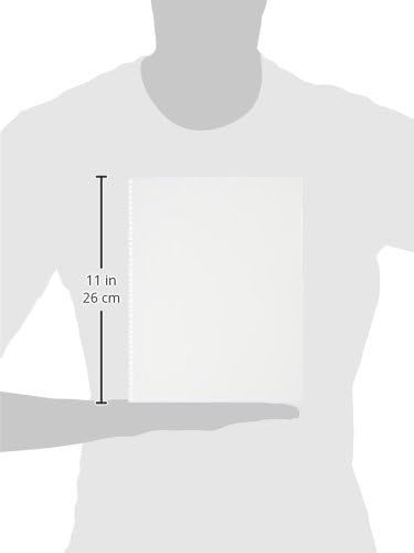 PrintWorks Professional Pre-Punched Spiral Binding Paper - 43-Hole (4:1 Pitch Hole Punch) - Book Binding Printer Paper - Made in the USA - 500 Sheets - 8.5" x 11" - 20 lb - 92 Bright White (04144)