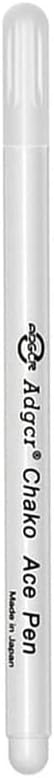 TopHomer Water Erasable Fabric Marking Pen Temporary Marking Auto-Vanishing Pen Fabric Markers Pen Colorful Water Soluble Ink for Dressmaking, Handicraft, Embroidery, Artificial Flowers(White)