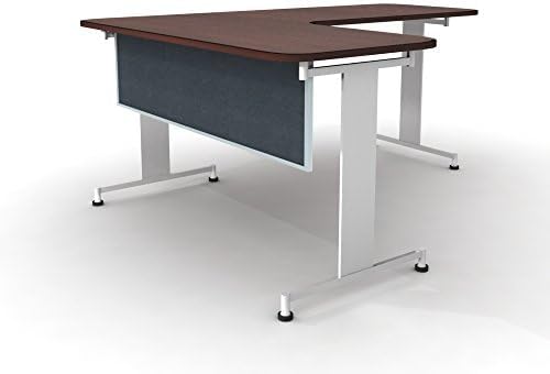 OBEX Acoustic Table Mounted Modesty Desk Privacy & Sound Absorbing Panel for Office Cubicles, 18" x 42", Twilight