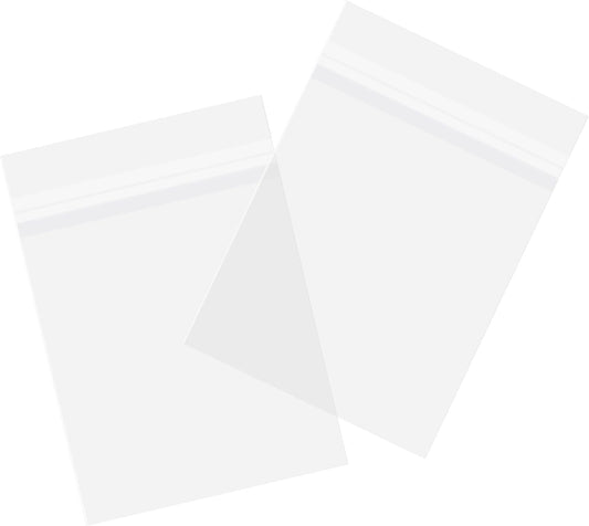 AUEAR, 9"x11" (100 Pack) Clear Plastic Sleeves - Acid Free 1.6Mil Crystal Resealable Bags -Fit for 8.5x11 Photos, Art Prints, Pictures, Papers