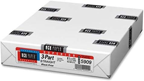 Limited Papers (TM), Carbonless Sheets, Superior, Pre Collated, Multi part, Bond Finish. (3 Part Straight, 8.5 x 11, White/Canary/Pink (5909)., 20 Ream)