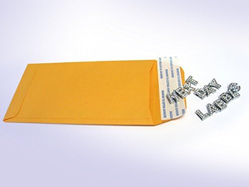NextDayLabels #7 Coin Envelopes - 100-Pack Brown Kraft Peel & Seal Money Envelopes for Cash, Coins, Jewelry, or Small Parts for Home, Office, or Business Use - Made in USA