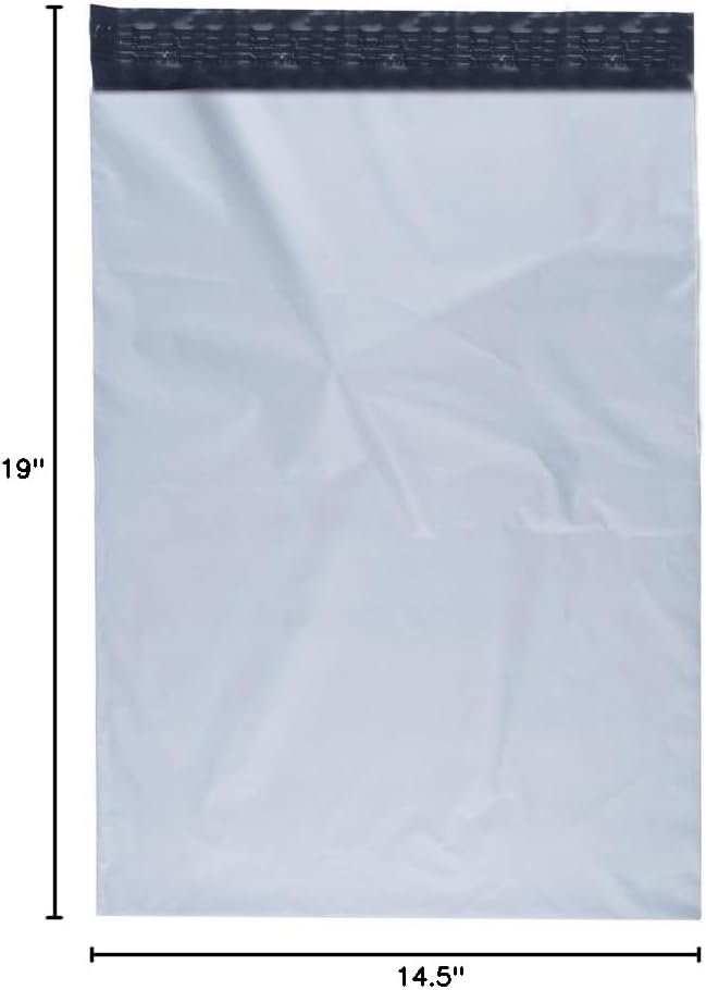 Poly Mailers Shipping Envelopes Bags, 14.5 x 19 - inches, 4000 Bags