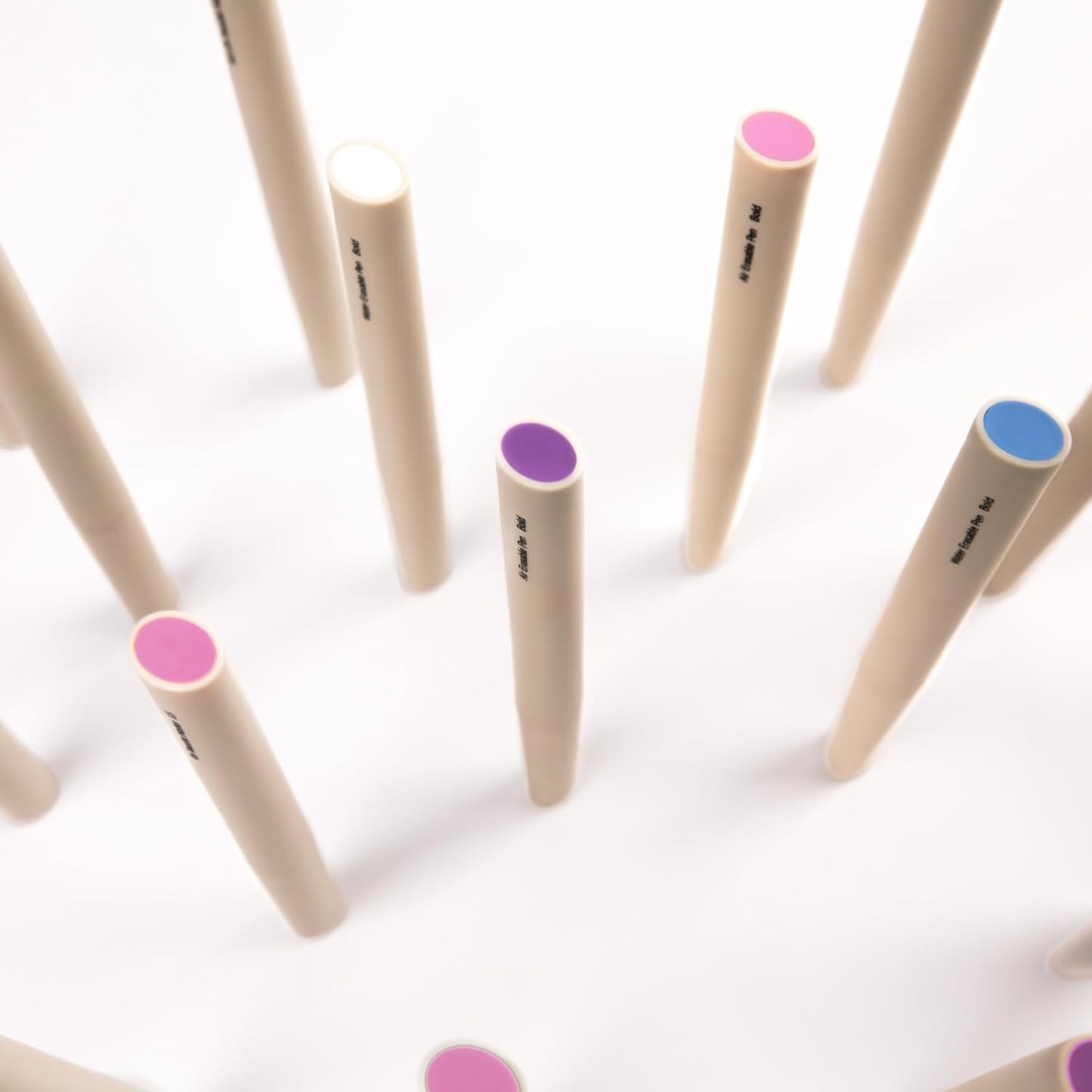 New Blue Water Erasable Marking Pen for Fabric, Smooth Touch Disappearing Ink Marker, Fabric Embroidery Pen, Water Soluble Tool for Quilting, Sewing, DIY Crafts