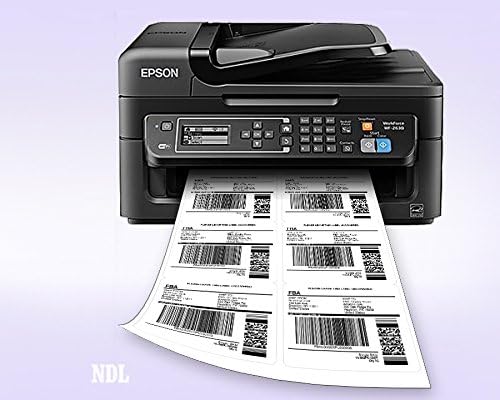 NextDayLabels – 4" x 3-1/3" Rectangular Sticker Labels for Printer - White Laser/Inkjet Printer Labels Return Address Labels Shipping Label Stickers (100 Sheets, 6 Per Sheet, 600 Labels)