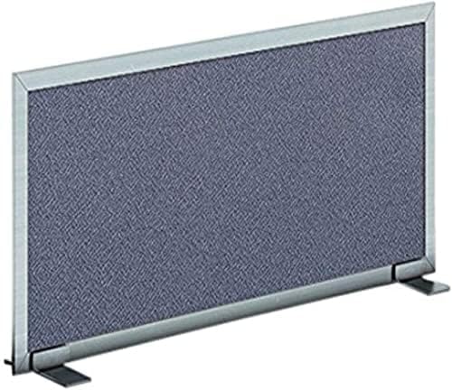 OBEX Acoustical Free Standing Privacy Screen, Cubicle Accessories Desk Privacy Panel, Desk Dividers for Office, Office Furniture Partitions Portable Sound Proof Dividers, 18" x 42", Twilight