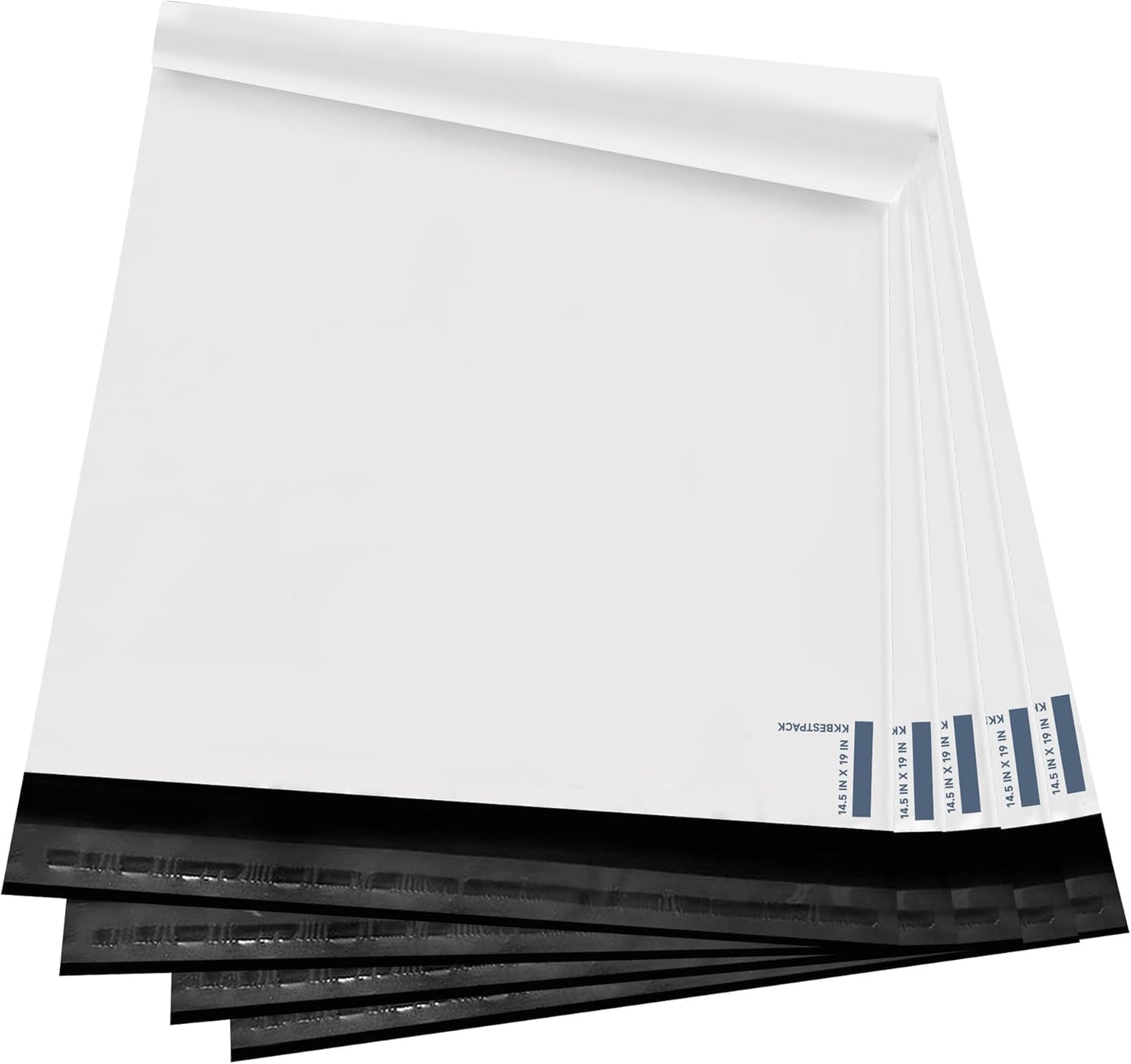 KKBESTPACK Poly Mailers Shipping Envelope Self Sealing Bags (14.5x19 500pcs)