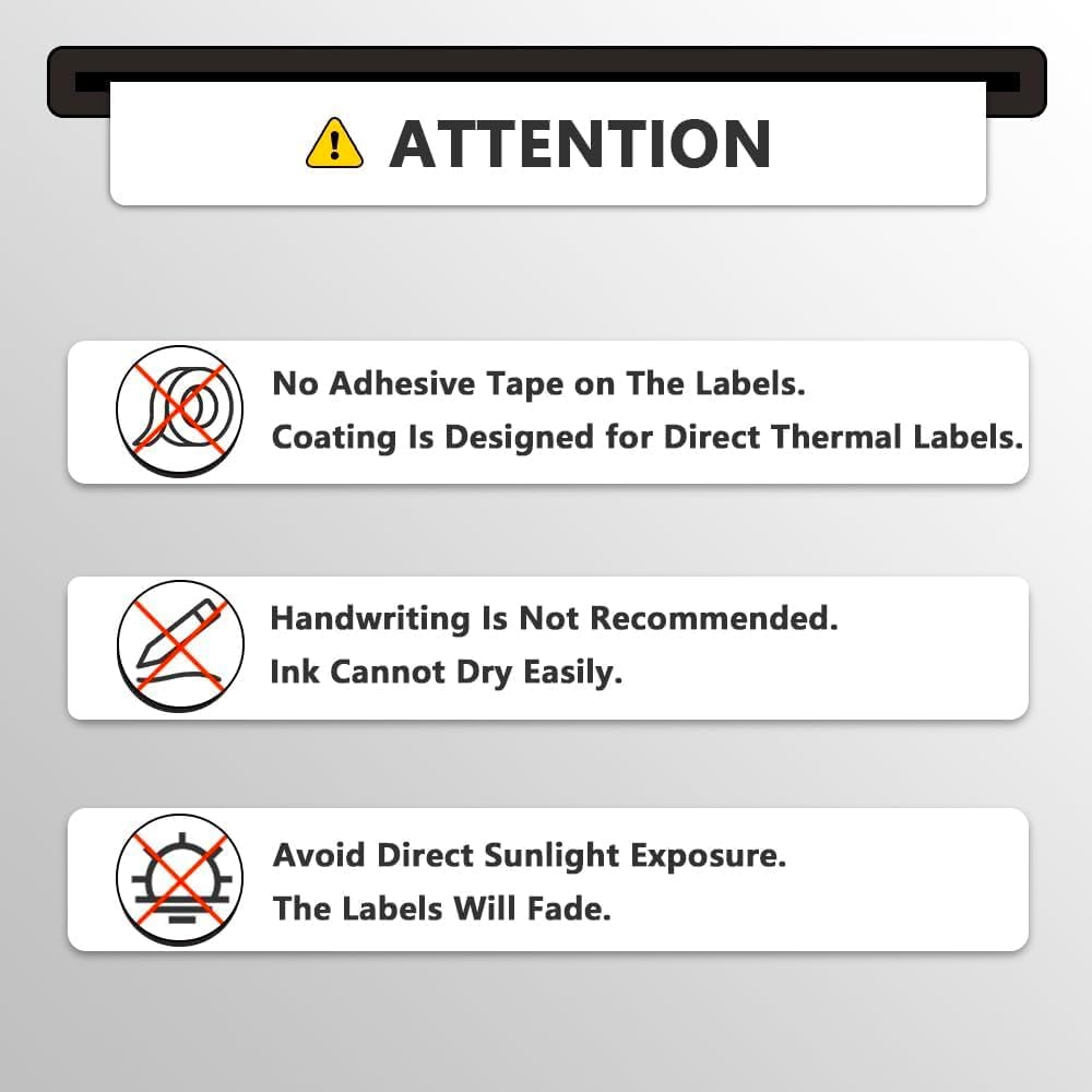 BETCKEY - Compatible DYMO 1744907 4x6 Shipping Labels, Perforated, Compatible with DYMO Labelwriter 4XL Rollo & Zebra, NOT Fit 5XL [12 Rolls/2640 Labels]