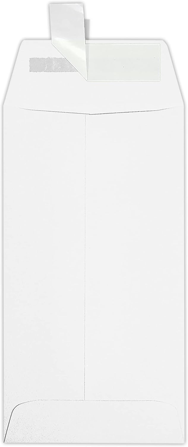 LUXPaper #7 Coin Envelopes | 3 1/2" x 6 1/2" | Bright White | 80lb. Text | 500 Qty