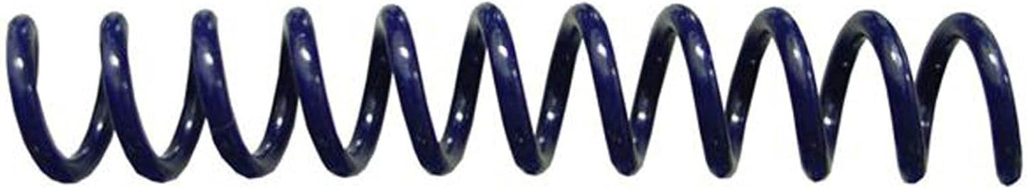 TruBind 6mm (1/4 in.) Spiral Binding Coils for Reports, Presentations and Proposals | 4:1 Pitch | 12 in. Length | Navy | 30 Sheets Binding Capacity | 100 Pack