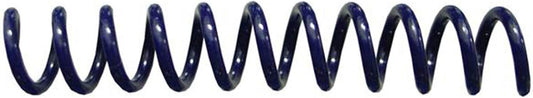 TruBind 6mm (1/4 in.) Spiral Binding Coils for Reports, Presentations and Proposals | 4:1 Pitch | 12 in. Length | Navy | 30 Sheets Binding Capacity | 100 Pack