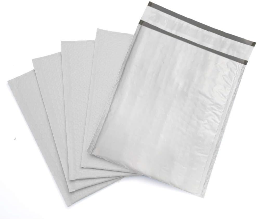 10.5x16 inches Poly Bubble Mailer Self Seal Bubble Shipping Envelopes 2.5 Mil 100 Pack
