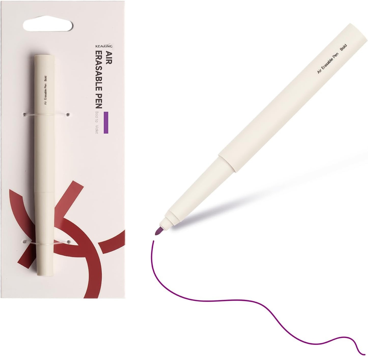 New Purple Air Erasable Marker for Fabric, Disappearing Ink Pen (2-14 Days), Embroidery and Sewing Tool, Air Soluble Marking Pen for Quilting, DIY Crafts