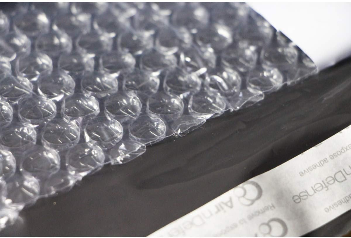 50/100/200/300/400/500 pcs #6 12.5x19 Poly Bubble Padded Envelopes Mailers Shipping Bags AirnDefense (100)