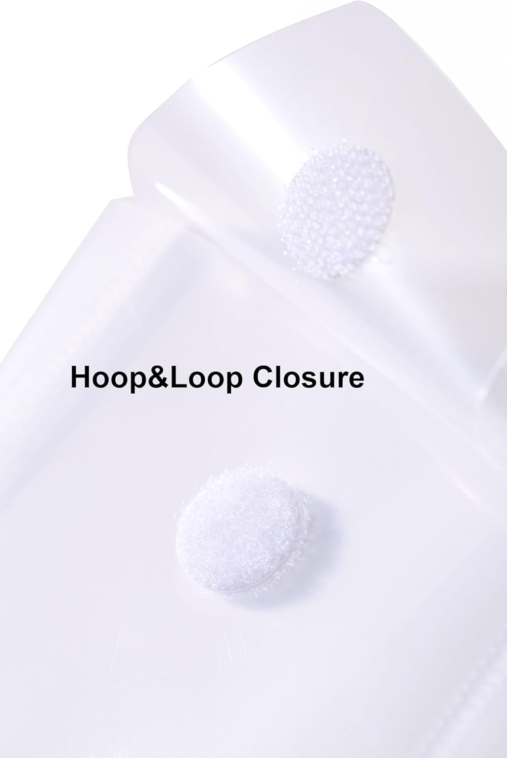 3’’ x 5’’ Vertical Plastic Envelopes Hook Loop Closure Coupon Receipt Sticker Holder 40 Pack