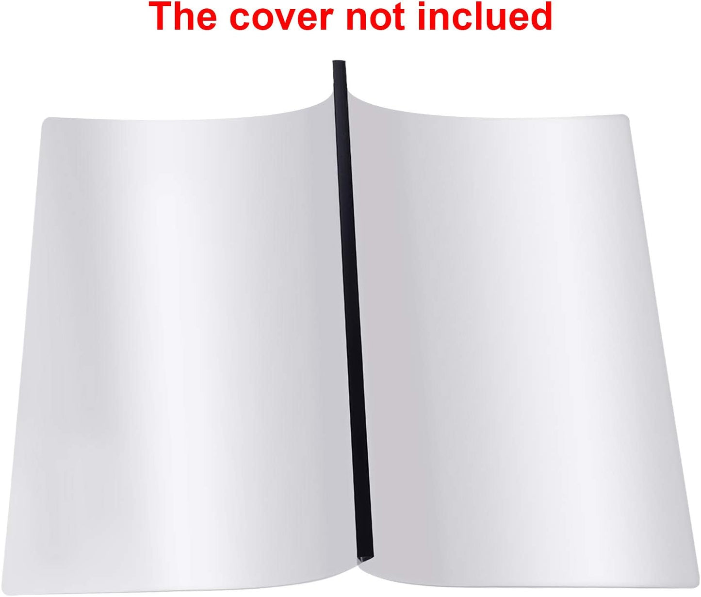 Outus 30 Pieces Binding Bars Slide Grip Binding Bars for Office Report Cover, A4 Size, 30 Sheets Capacity, 12 Inch (Black)