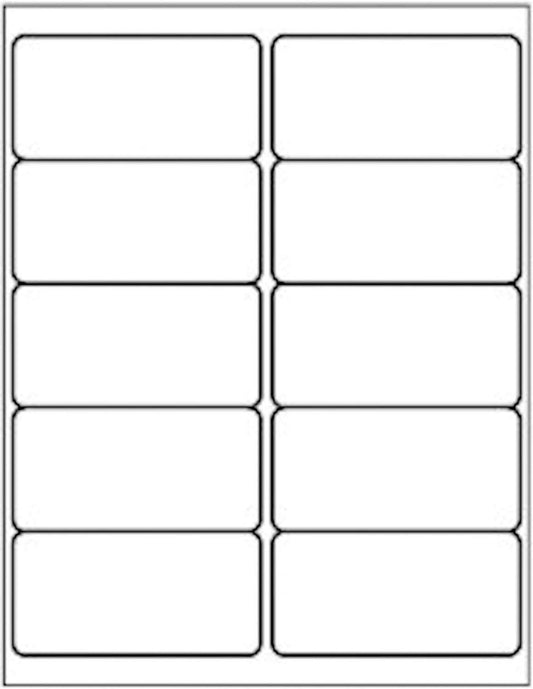 BESTEASY 10-UP Address Labels,/Address Mailing Labels 500 Sheets Shipping Sticker Labels Compatible Laser/Ink Jet Shipping Labels(5000 Labels)