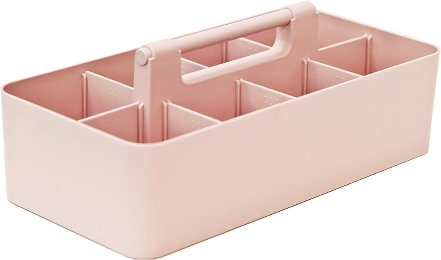 Enjoy Office Desk Storage Organizer 8 compartments Box DIY Box Remote Cosmetic Holder Pen Pencil Stationery Basket -Made In USA