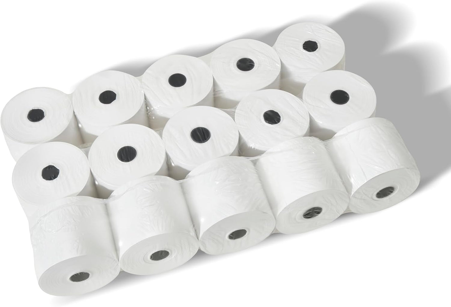 2 1/4" x 150' 1-Ply Bond, 20 Rolls, Compatible with El-1750, 1801, P23, XE, A155, A152, A150, A130, ERC 340, 380, 322, ER 250, 220, CBM200, CBM 510, 520, 530, 531, and More