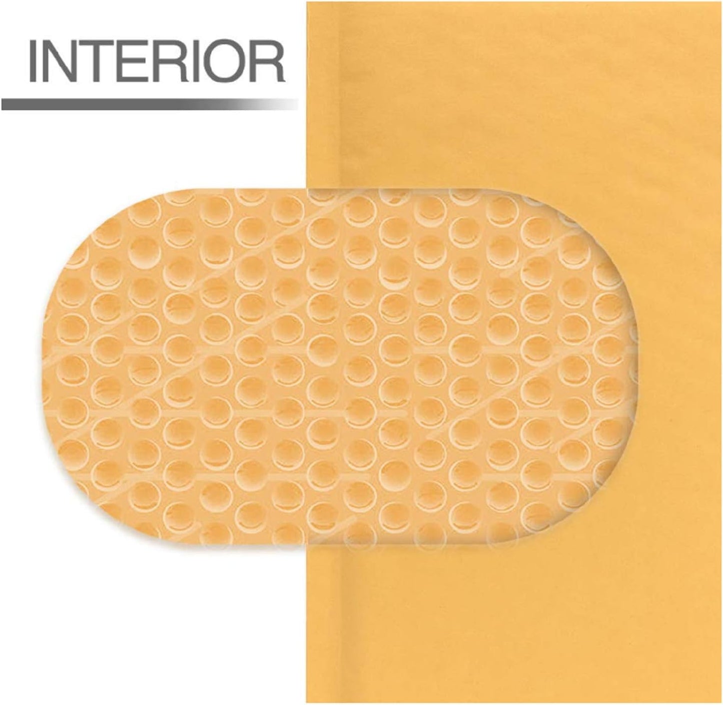 Secure Seal #4 9.5x14.5 Kraft Bubble Mailers Padded Shipping Envelopes (Pack of 400)