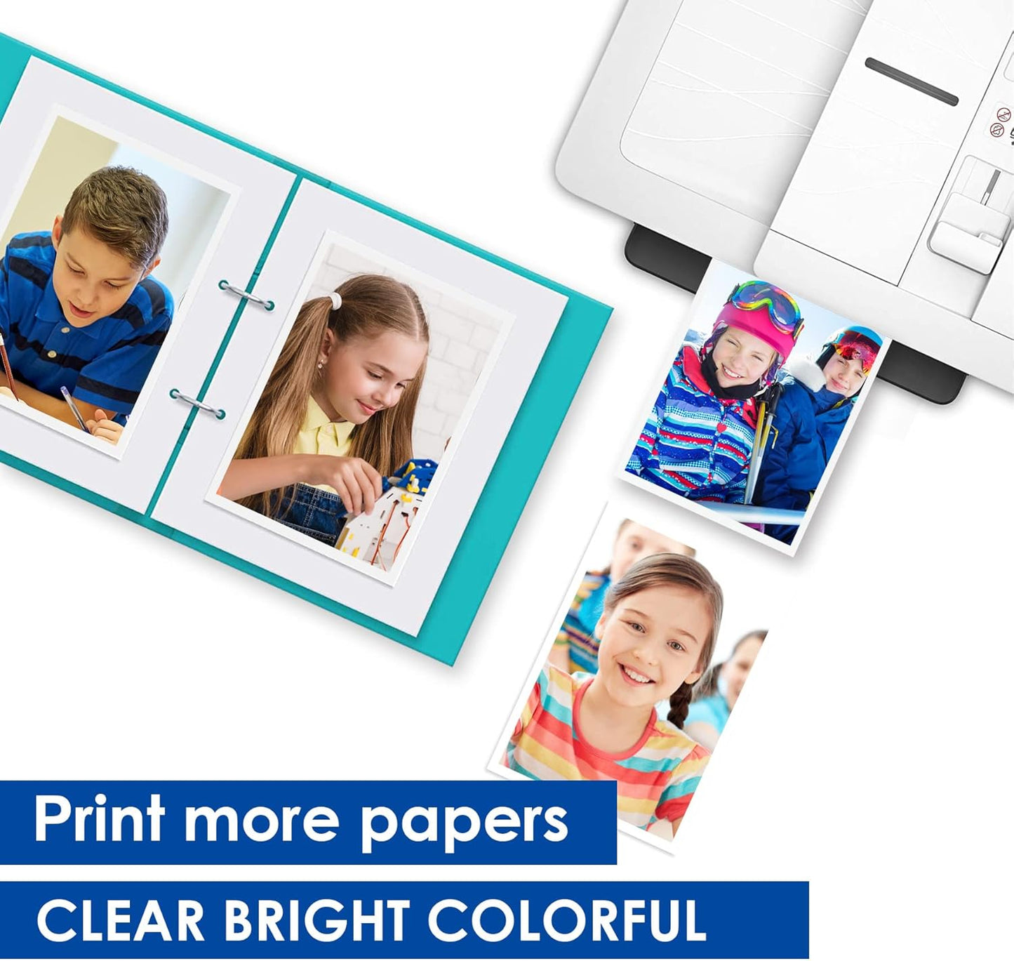 LC401 Ink Cartridges Compatible for Brother LC401 Ink Cartridges Color Standard Yield Work with Brother MFC-J1010DW MFC-J1012DW MFC-J1170DW Printer (1 Black,1 Cyan,1 Magenta,1 Yellow,4 Pack)