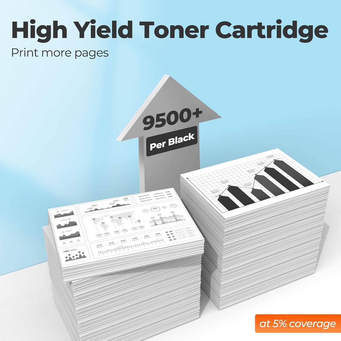 148X Toner Cartridges 4001n 4101fdw for HP 148X 148A W1480X W1480A Toner Cartridge black (2-pack), Laser Jet 4101fdw 4001n Toner Cartridge, for HP Laser Jet Pro MFP 4001n 4101fdw 4001dn 4001dw 4101fdn