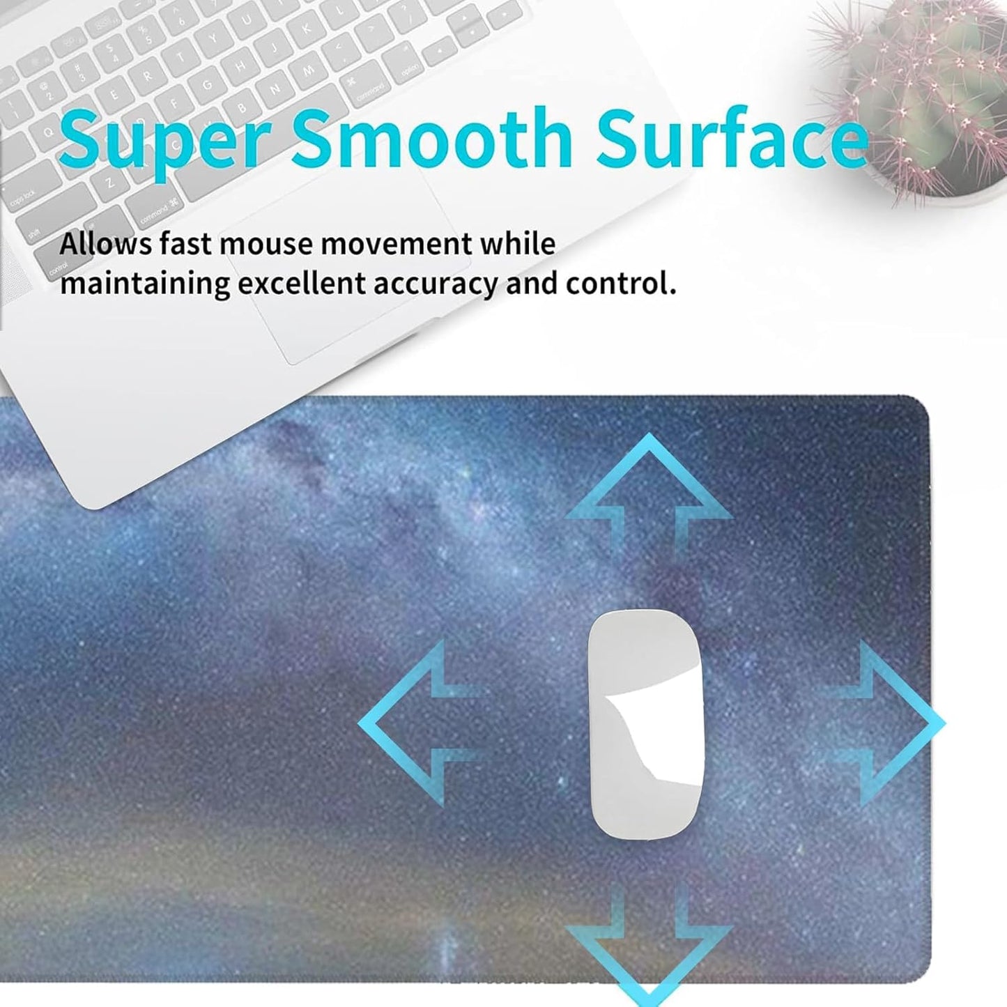Cardinal Gaming Mouse Pad, Desk Mat, Non-Slip Rubber Base Cool Aesthetic MousePads for Computer Laptop Keyboard Office School Home Desktop Decor 31.5" x 11.8"