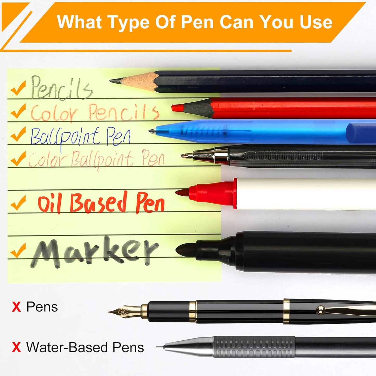 300 Sheets Lined Transparent Sticky Notes, 3x3 Inch 6 Colorful Clear See Through Translucent Self-Adhesive Post Memo Reminder Tabs with Line for Office Woman College School Students Classroom Supplies