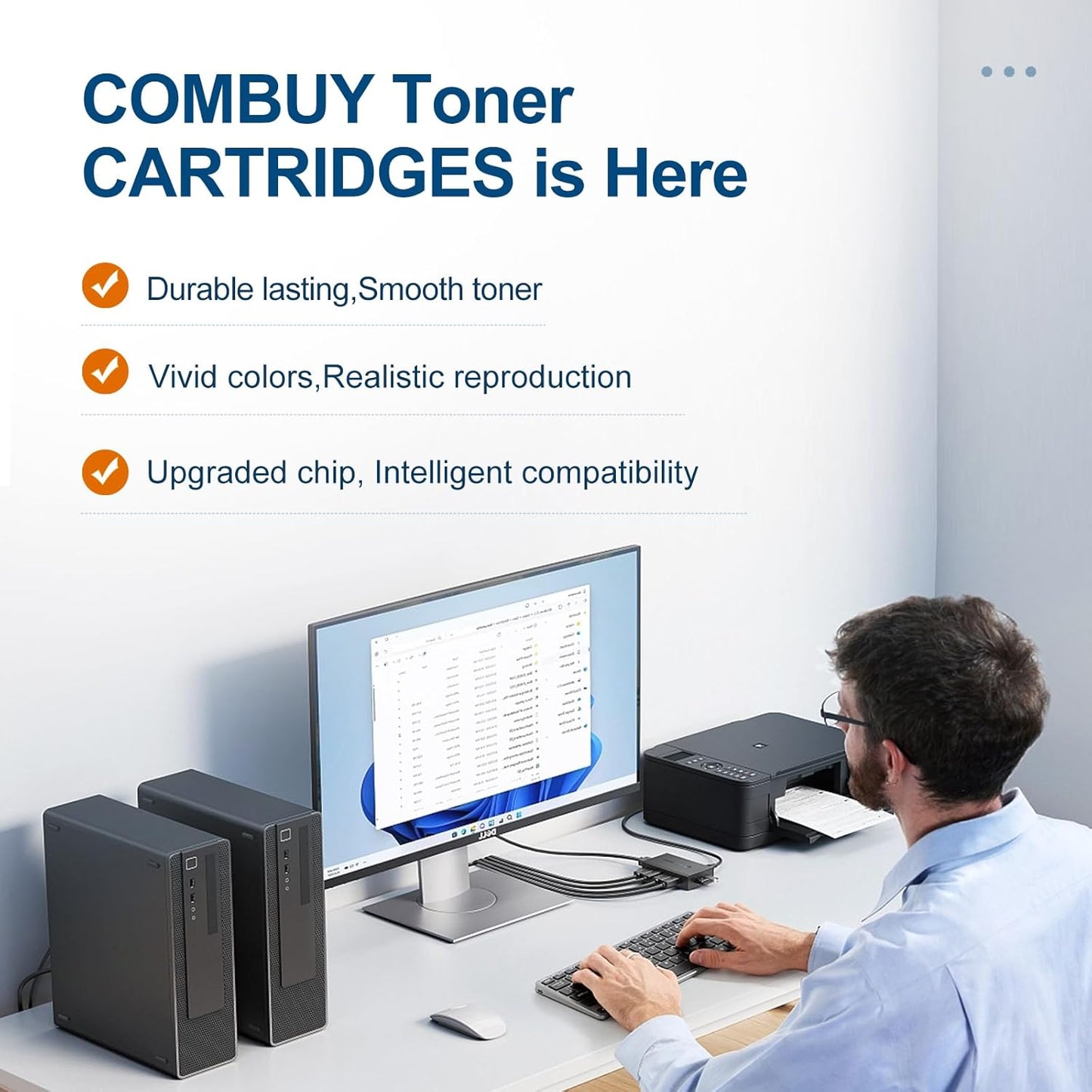 069 Toner Cartridge Set Replacement for Canon 069 Toner Cartridge 4 Pack Works for Canon Color ImageCLASS Mf753cdw MF751Cdw MF752Cdw LBP674Cdw MF752Cdw MF756Cx LBP673Cdw Printer (BK, C, Y, M)