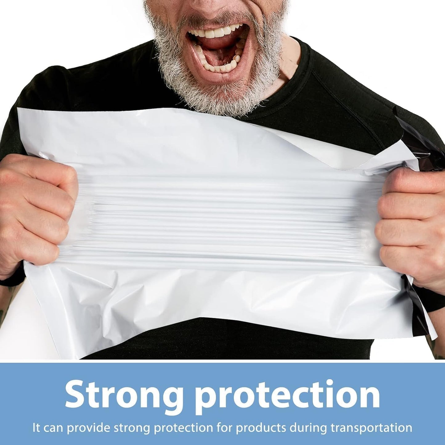 Metronic Poly Mailers 14.5x19 2000 Pack White, Large Shipping Bags Bulk Mailing Envelopes for Small Business, Mailers Poly Bags for Shipping Self Seal, Mailing Envelope Packaging Bags