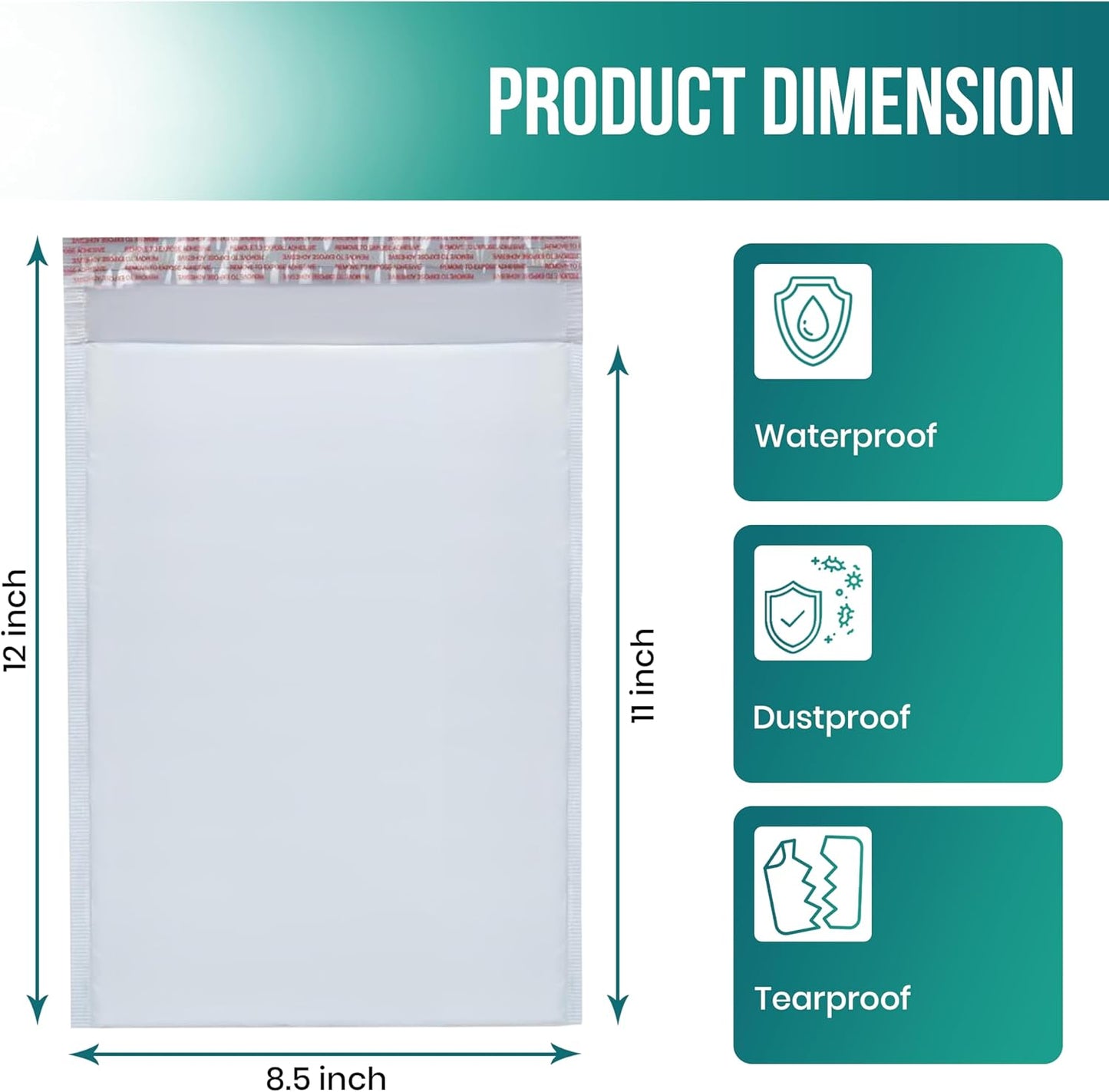 Levex - #2 8.5" x 12" [100 Pack] Poly Bubble Mailers, Padded Envelope Mailers, Packing Envelope & Mailing Bags for Shipping