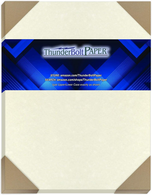 50 Old White Parchment 65lb Cover Weight Paper 8.5 X 11 Inches Cardstock Colored Sheets Letter Size -Printable Old Parchment Semblance