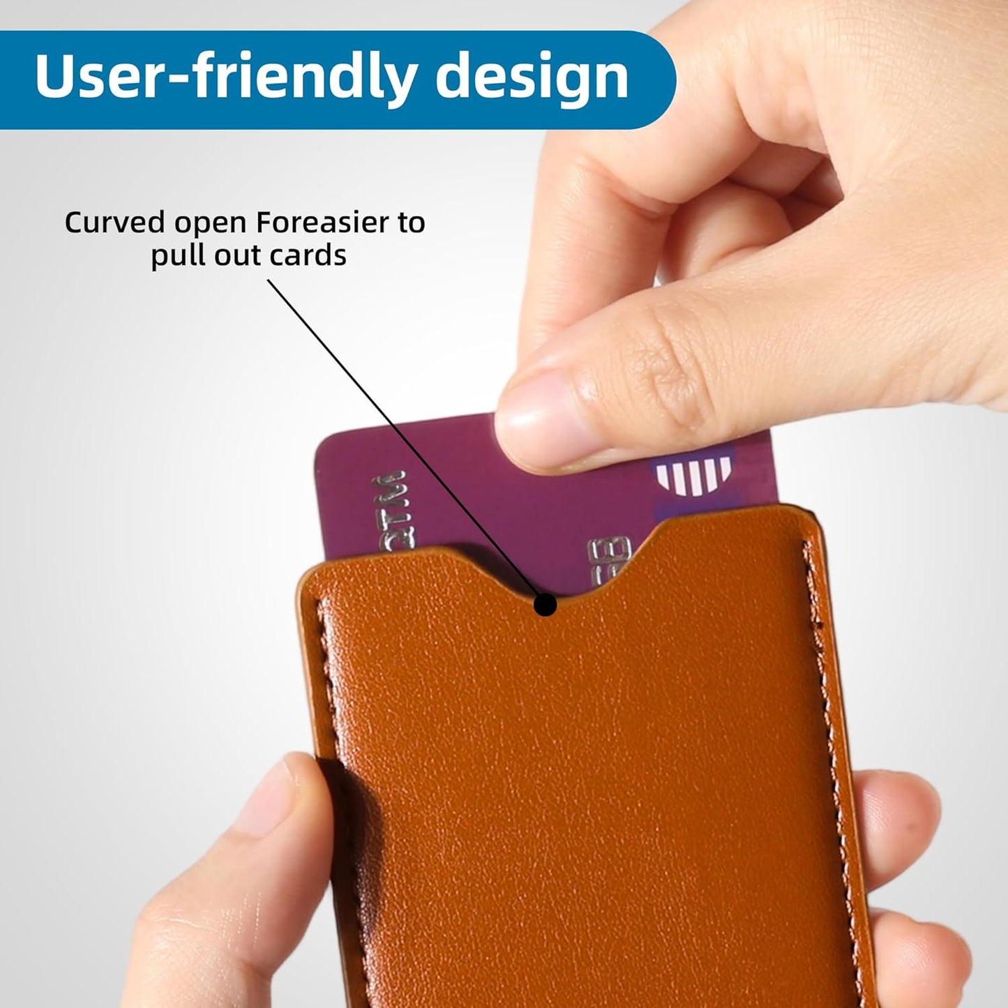 7 Pcs Multicolor RFID Credit Card Sleeves, Luxury Leather Credit Card Cover Protect Cards from Electronic Theft, Debit Card RFID Blocking Sleeves Fit in Purse&Wallet,Birth control pill and condom case