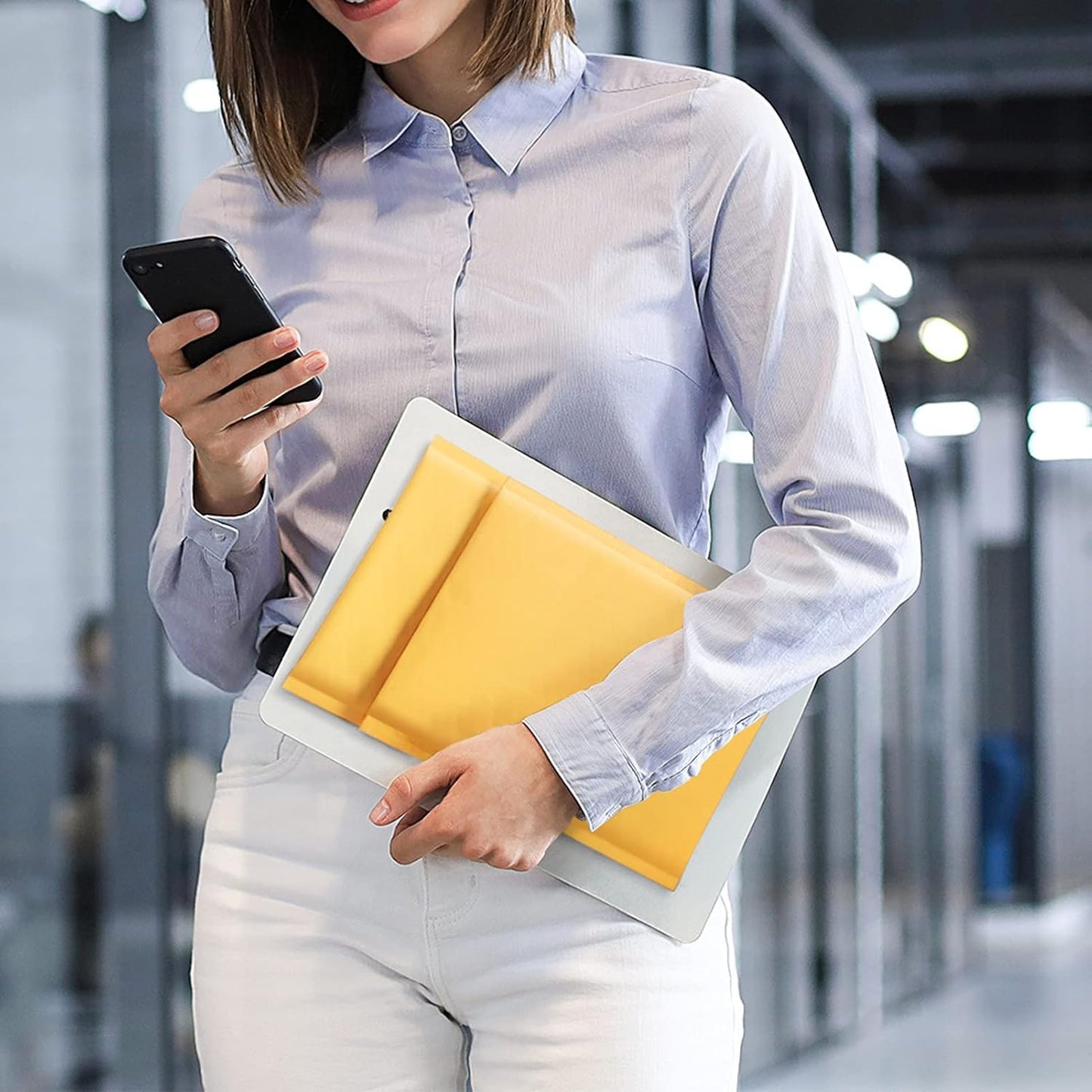 Fuxury Kraft Bubble Mailer 6x10 Inch 50 Pack，Strong Adhesion Padded Envelopes,Self Seal Bubble Envelopes, Waterproof Cushioned Bubble Mailers Packaging for Small Business，Bulk #0 Mailers Yellow