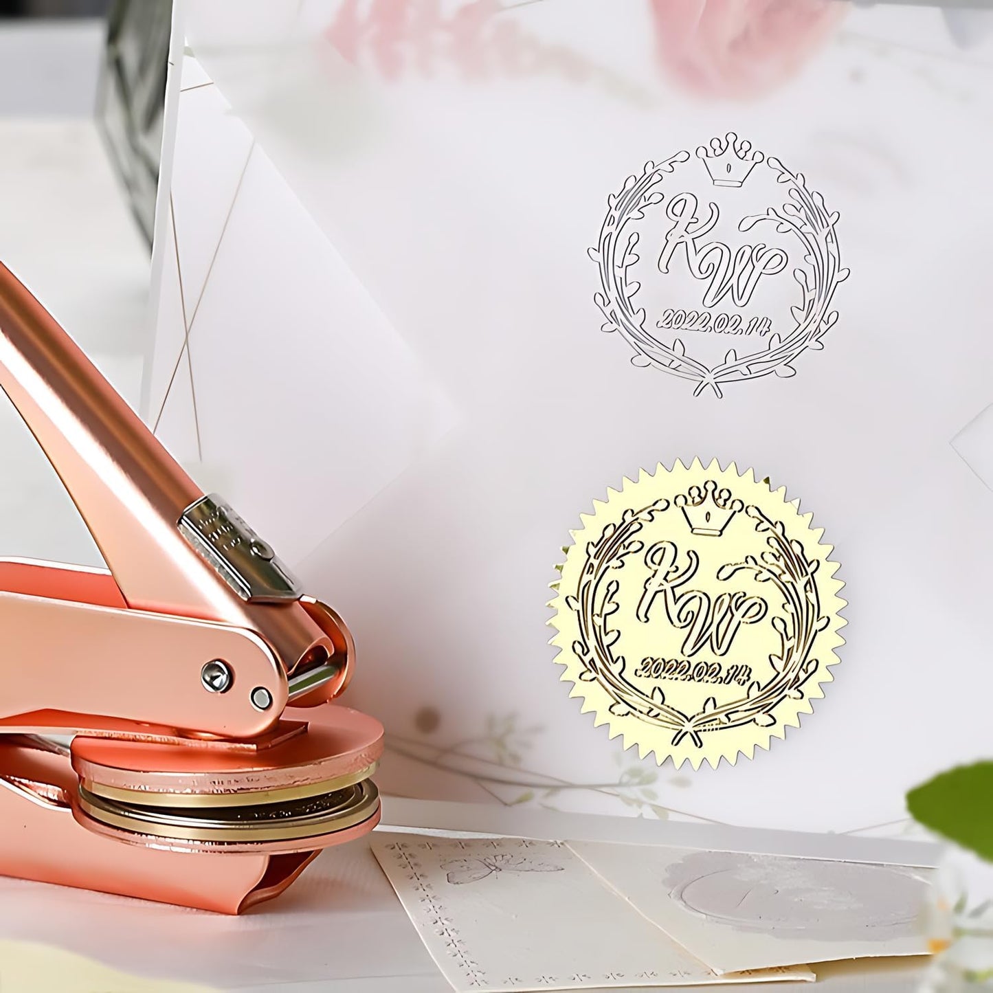 Book Embosser Personalized, Custom Embosser, Library Stamp, Wedding Invitation, Book Lovers, Teachers Students Unforgettable Gift