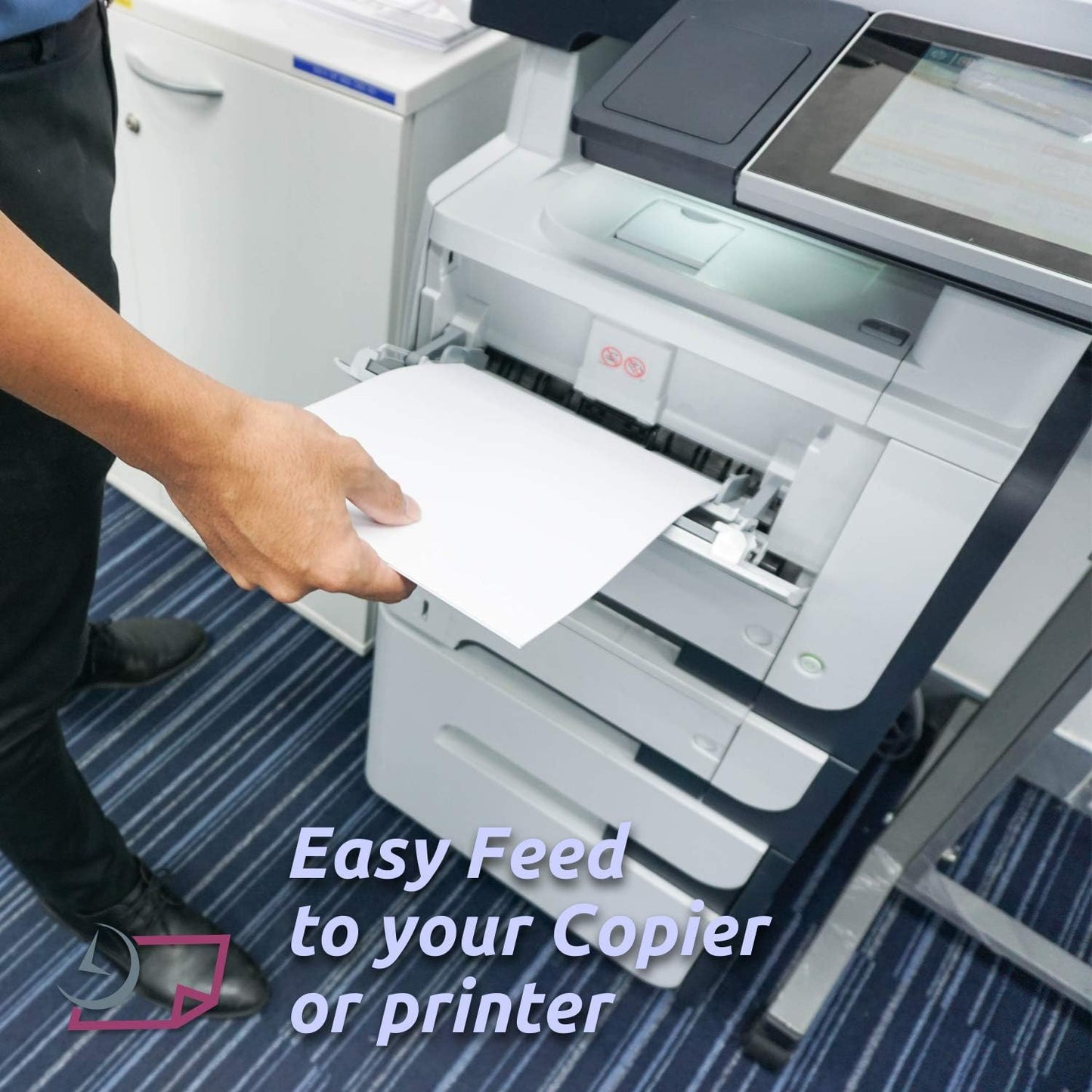 NextDayLabels - Full Page Labels 8.5 x 11 - White Shipping Labels - 8.5 x 11 Label Paper for Printer - Large Blank Matte Sticker Printer Paper - Laser/Inkjet Printer Labels (1 Per Sheet, 100 Labels)