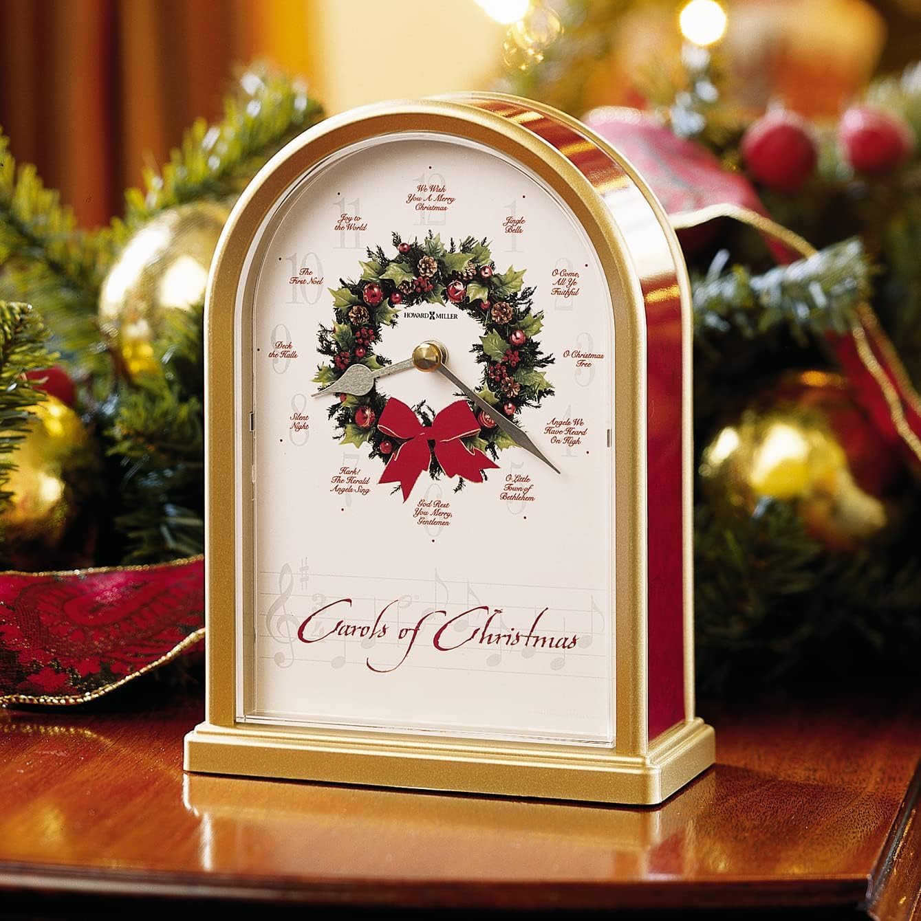 Howard Miller 549782 North Pole Tabletop Clock II